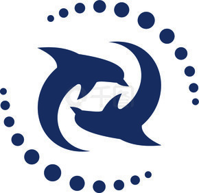 海豚logo设计说明图片