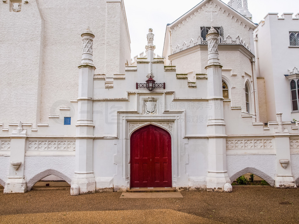 ݮɽ HDR߶̬Χ HDR Horace Walpole Strawberry Hill 1749 ׶ķĸʽ