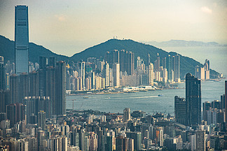 摩天大楼大厦，香港<i>都</i><i>市</i>风景
