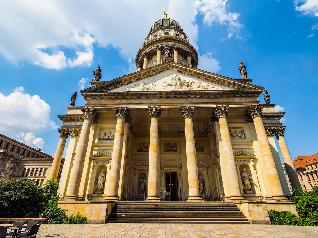  HDR е Franzoesischer Dom߶̬Χ HDR Franzoesischer Dom  Franzoesische FriedrichstadtkircheΪ