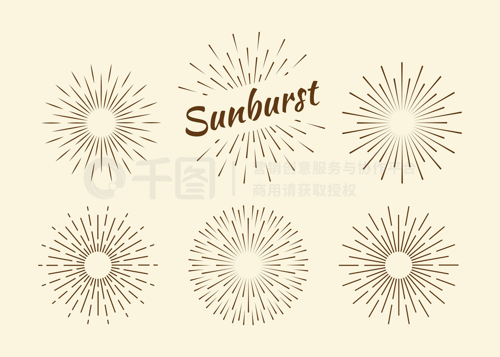 Sunburst ڱʶ־־ǩıϸĽɫ̻ըǡʸƱͼ Sunburst ڱʶ־־ǩıϸĽɫ̻ըǡʸƱͼ