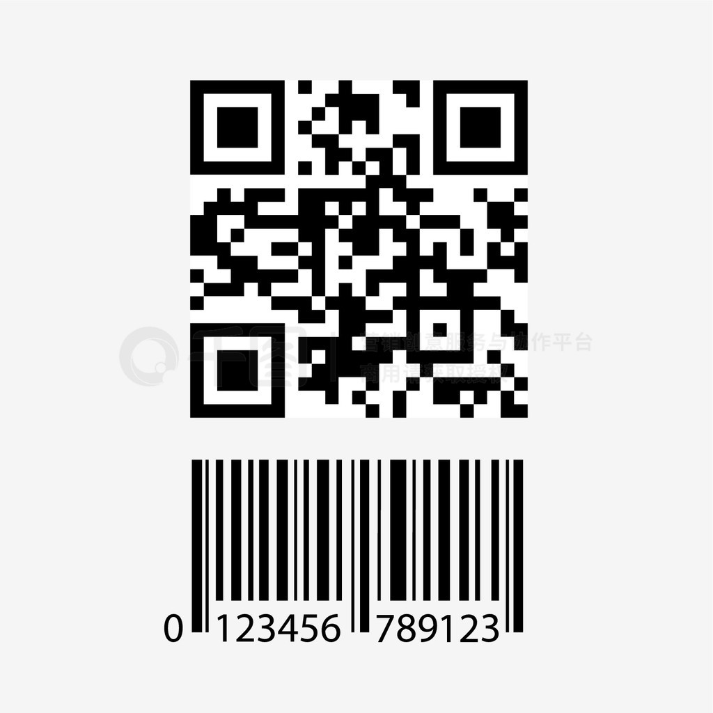 Qr ͼ꣬ڰɫϸ룬ʸͼ.. Qr ͼ꣬