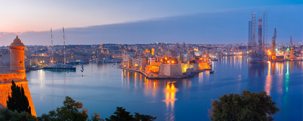 Ĵۿں SengleaеĹŴȫͼ BirguSenglea  Cospicua Լдֻ Grand Harbour