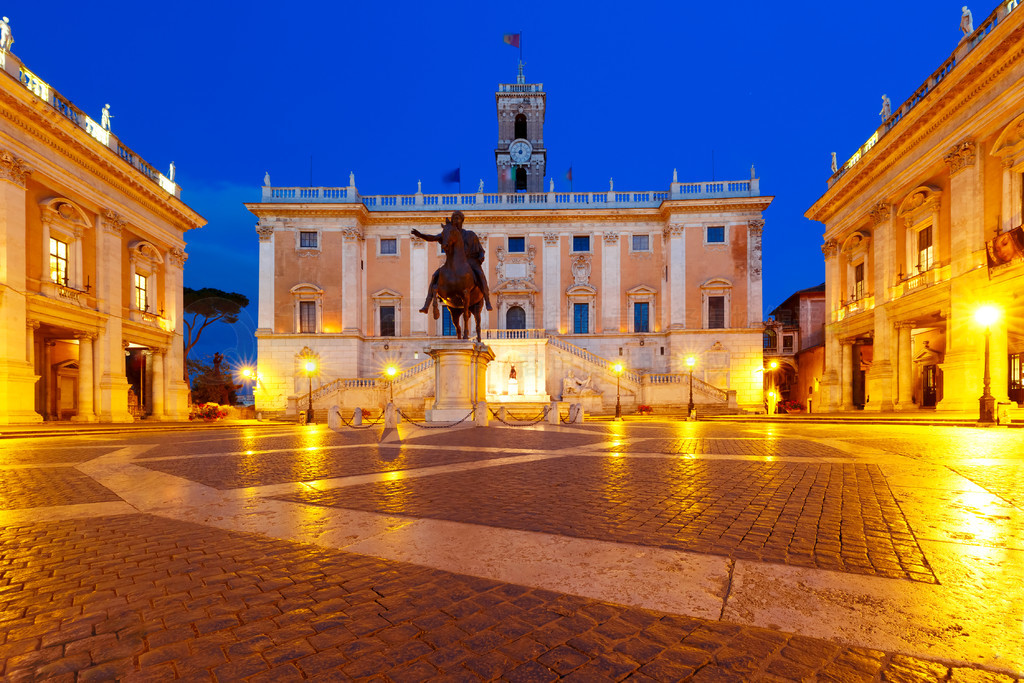  Capitoline ɽϵ Campidoglio 㳡ŷɽĿƤ¹㳡Piazza del CampidoglioԺ˹˹Ma