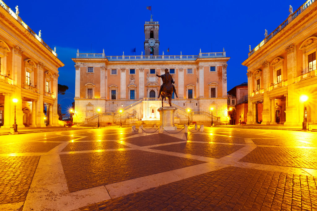  Capitoline ɽϵ Campidoglio 㳡ŷɽĿƤ¹㳡Piazza del CampidoglioԺ˹˹Ma