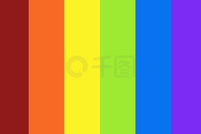 彩虹背景/色彩饱和度的视觉效果，在背景上带有明显的主要色彩和明亮的色彩，具有色块或具有对比色的场景