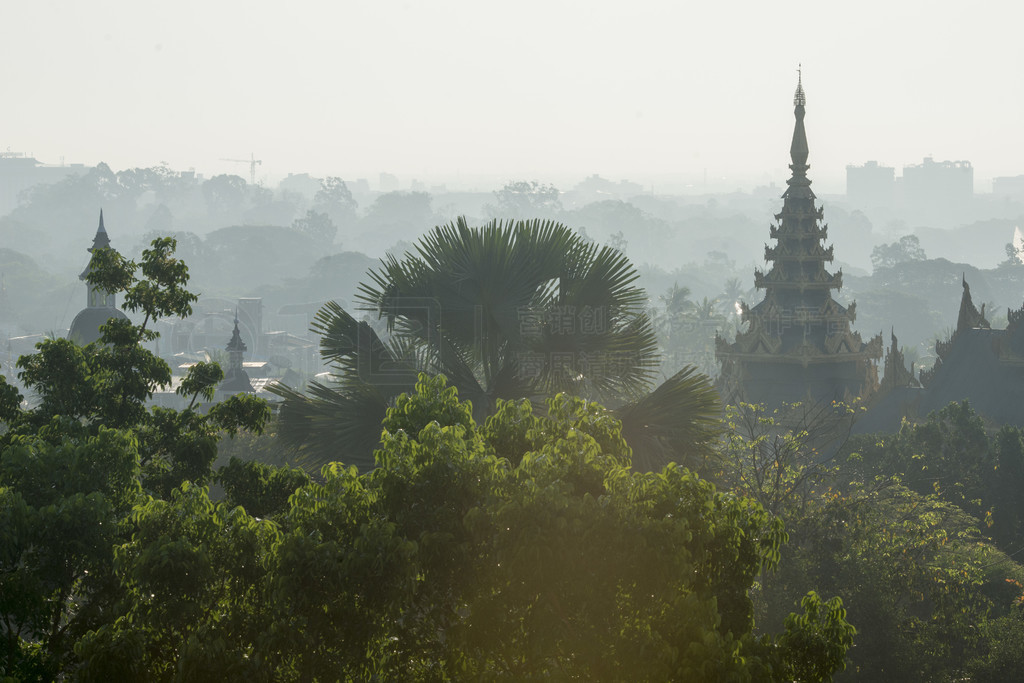 Χľ.. ASIA MYANMAR YANGON SHWEDAGON PAGODA