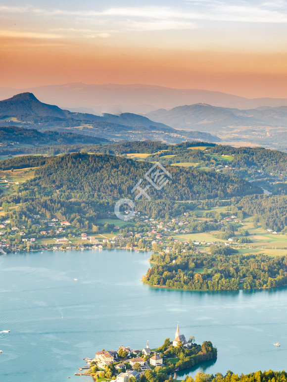 µ Worthersee Karnten ĺɽȫӺϵ Pyramidenkogel Ϳõľɫ.. Worthersee Karnten µξȫɽ