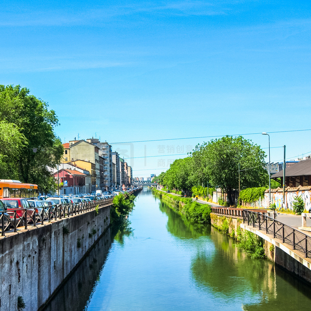 Naviglio Grande HDR߶̬Χ HDR Naviglio Grande˺ˮ