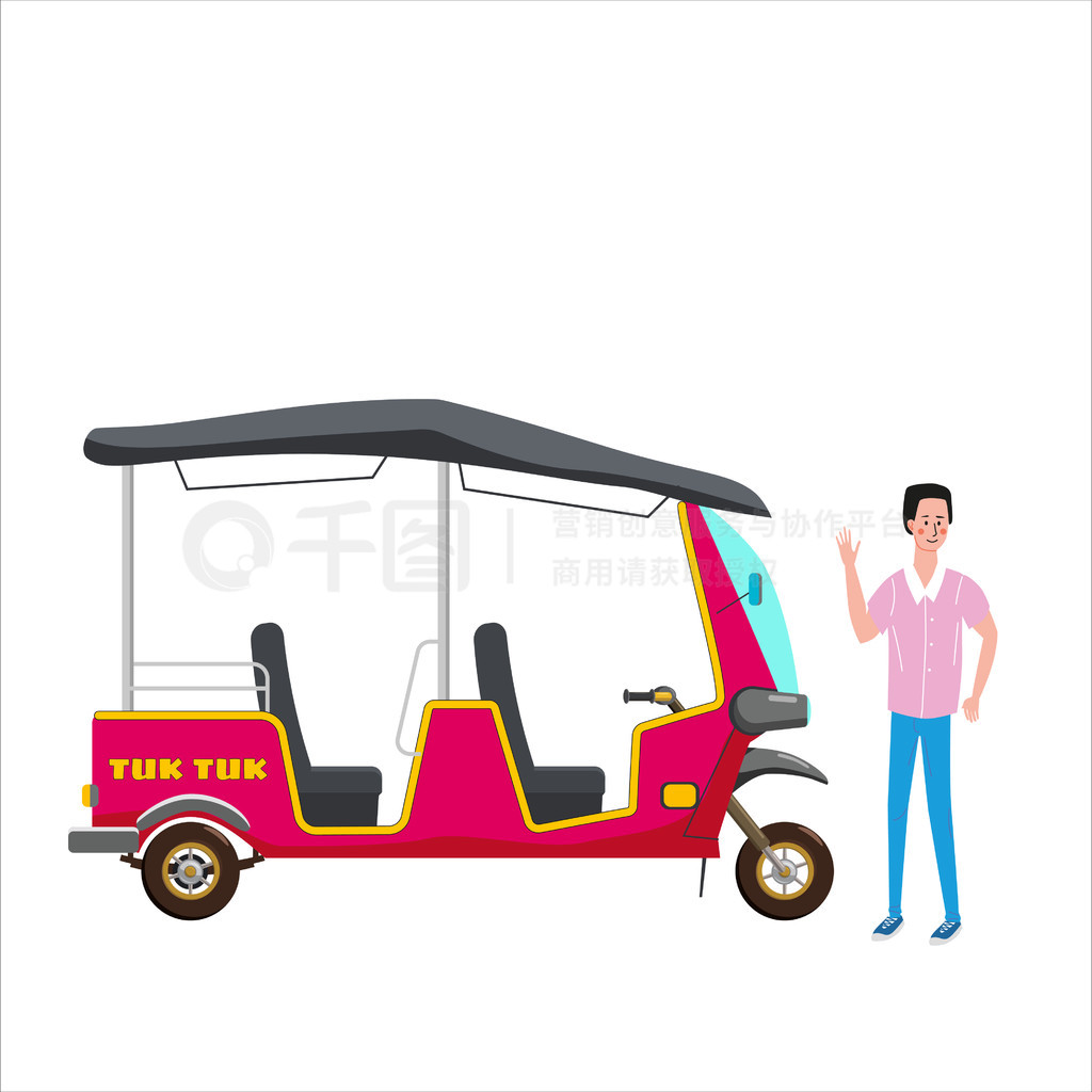 Tuk Tuk ֳֳ Tuk Tuk Զֳ뵱˾̩ӡȹӤ⳵ʸͼĿͨ