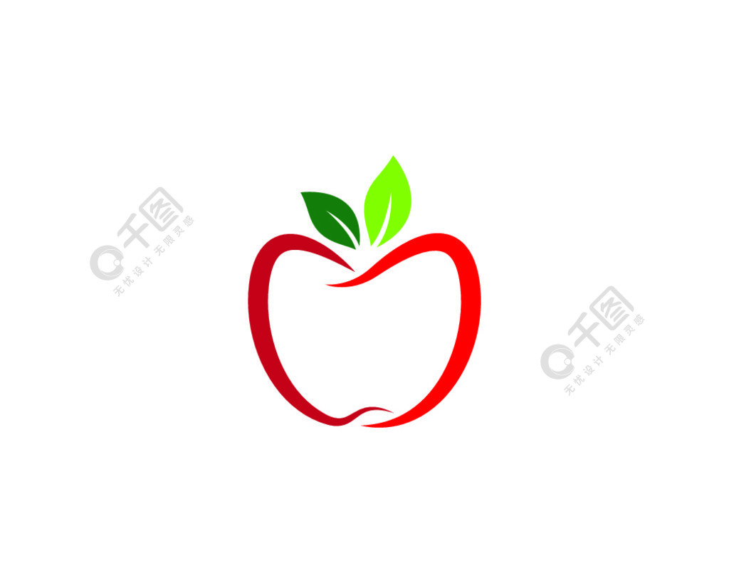 苹果logo画法图片