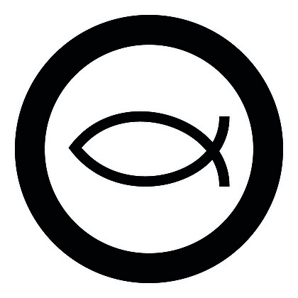 一串鱼符号图案可复制图片