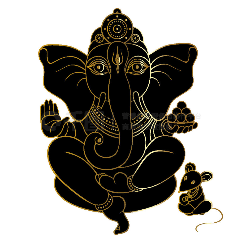 ƵĽɫ Ganapati ڤ롣ӡȽ١ʸֻͼʽڤ