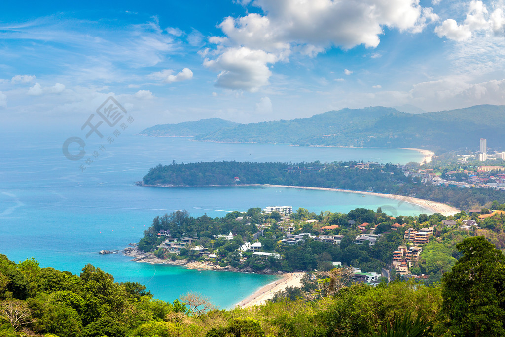 夏日泰國普吉島卡倫觀景點