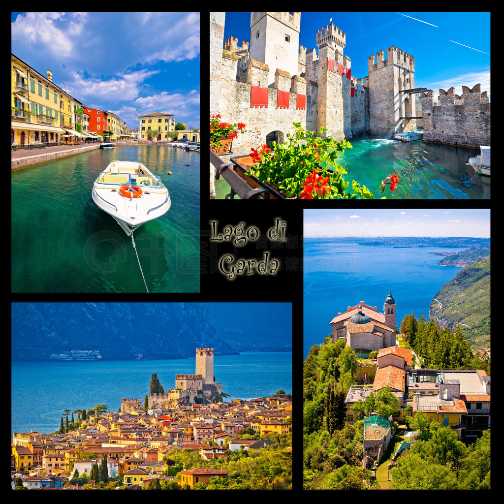 Lago di Garda ƴƬǩLaziseSirmioneMadonna di Montecastello  Malcesine ͼ