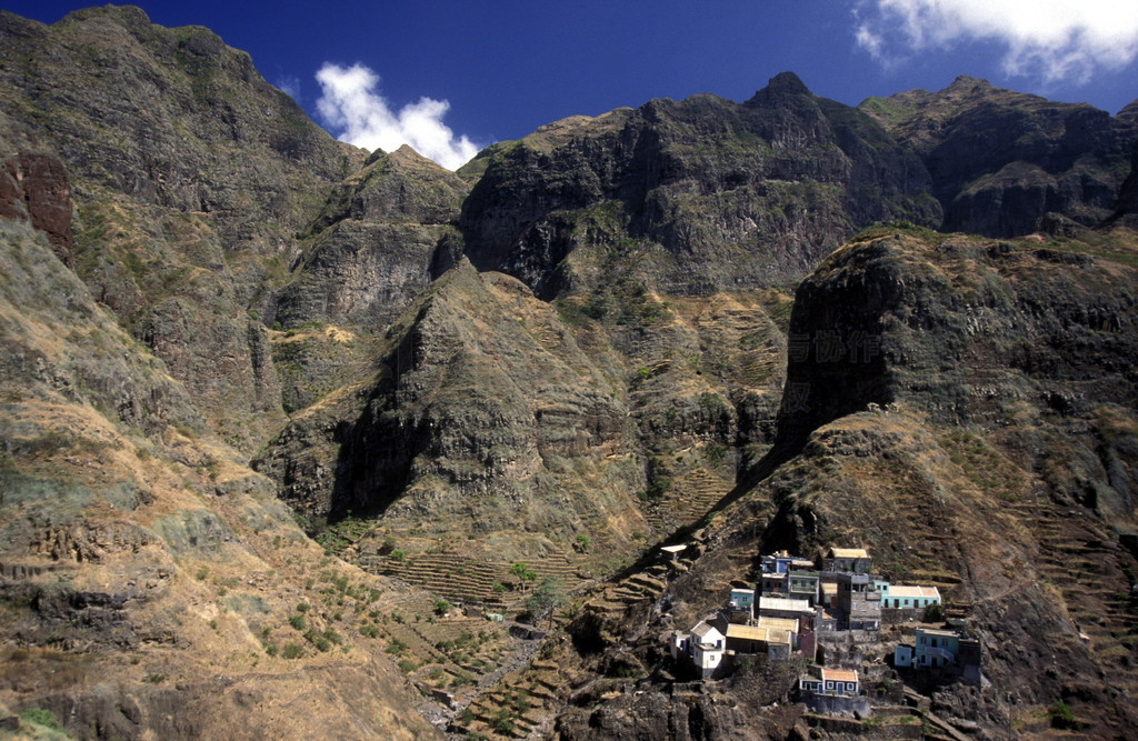 λڷ޴󲮵½ʥյϵ Ribeira Grande  Fontainas .. AFRICA CAPE VERDE SANTO ANTAO