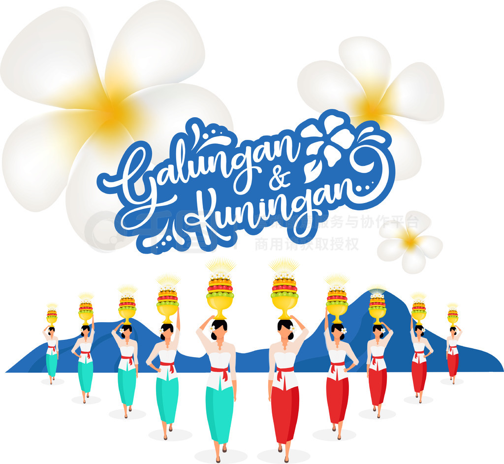 Galungan  kuningan ƽ溣ʸģ塣ڽ̼ڡװĸŮڰɫϹ˿ͨӡաСҳ桢Ʋ֡ Galungan  kuningan ƽ溣