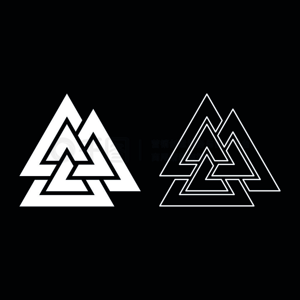 Valknut ŷͼ꼯ɫͼƽʽͼ