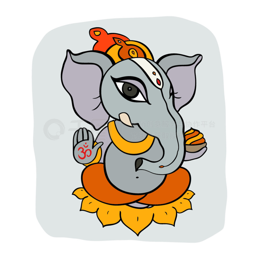 ƵĽɫ Ganapati ڤ롣ӡȽ١ʸֻͼʽڤ