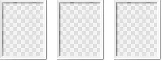 白色相框。画廊墙上有阴影的空灰色简单图像方形边框。孤立的图片框架设计矢量逼<i>真</i>的 3D 样机。矩形图片边框挂在原始。白色相框。画廊墙上有阴影的空灰色简单图像方形边框。孤立的图片框架设计矢量逼<i>真</i>的 3D 