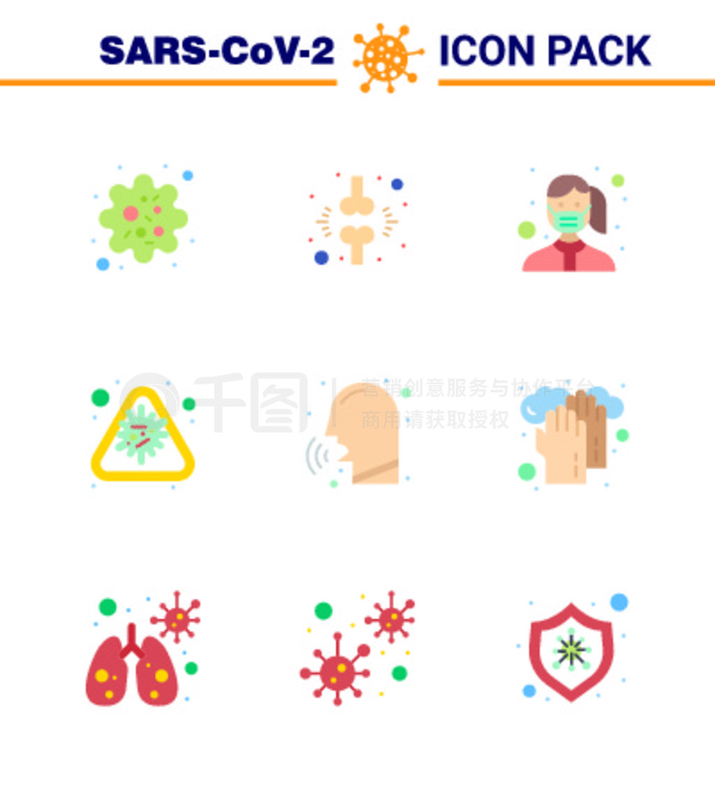 Covid-19 Protection CoronaVirus Pendamic 9ƽɫͼ꼯вΡߡȫԹ״2019-novýԪ