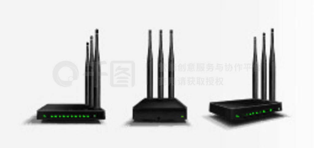 Wifi ·桢ǶȺͲͼģ͡ߵĺɫ豸߻ӵɫָʾơִ 3d ʸģ͡ Wifi ·桢ǶȺͲͼģ