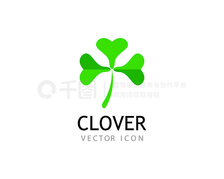 clover leaf logo template design vector 