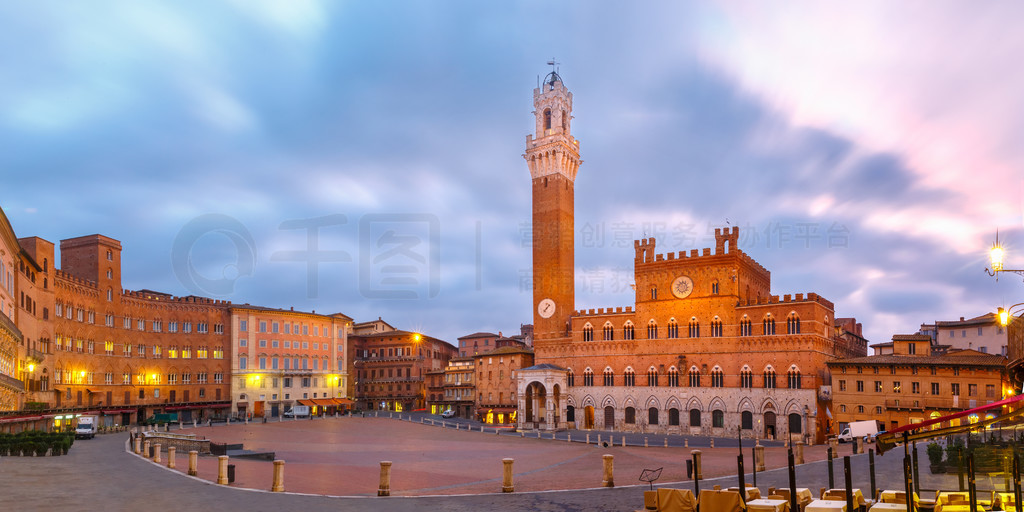 ճҮ㳡 Mangia Tower  Torre del Mangia ˹ͳҮɵ Piazza del Campo 㳡ϵ Palazzo