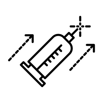 注射器矢量图图片