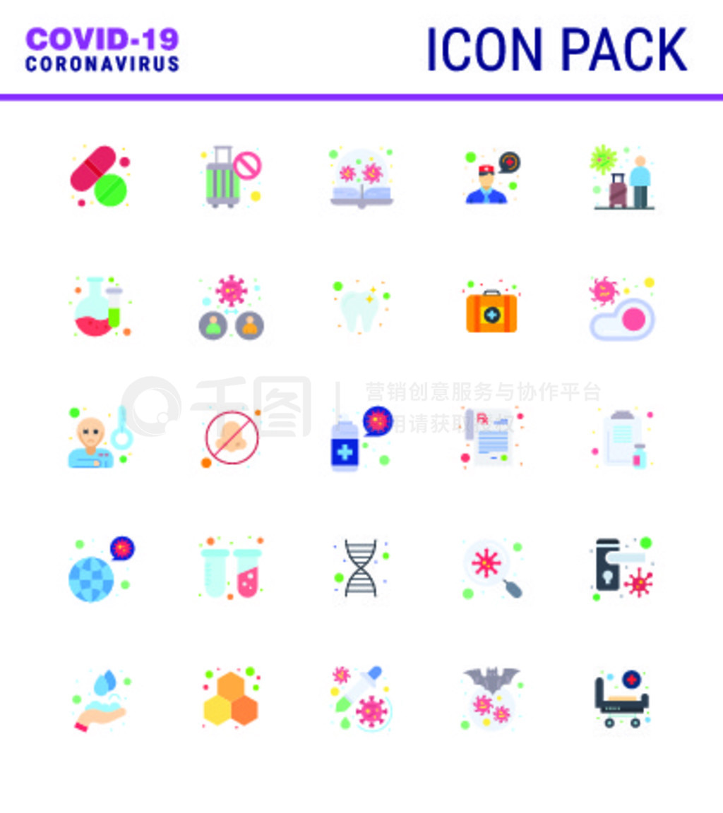 25Coronavirus Emergency Iconset Blue DesignΡͨѶѯCoronavirus 2019-novýԪ