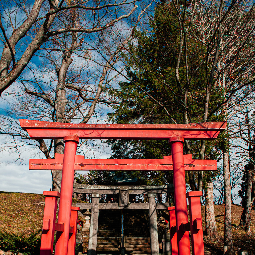 2018  12  4 գձ  Tsuruga Jo Castle Inari Ʒλ̫ŸǱǽϵĹС