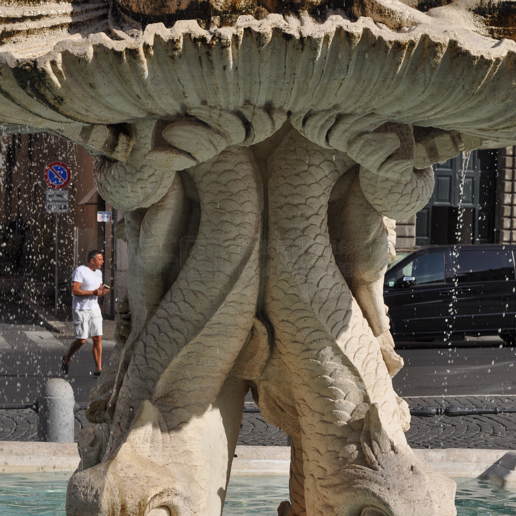 Fontana di Piazza Colonna ¡ɹ㳡Ȫ Giacomo Della Porta ƣ Rocco Rossi  1577  - ˺