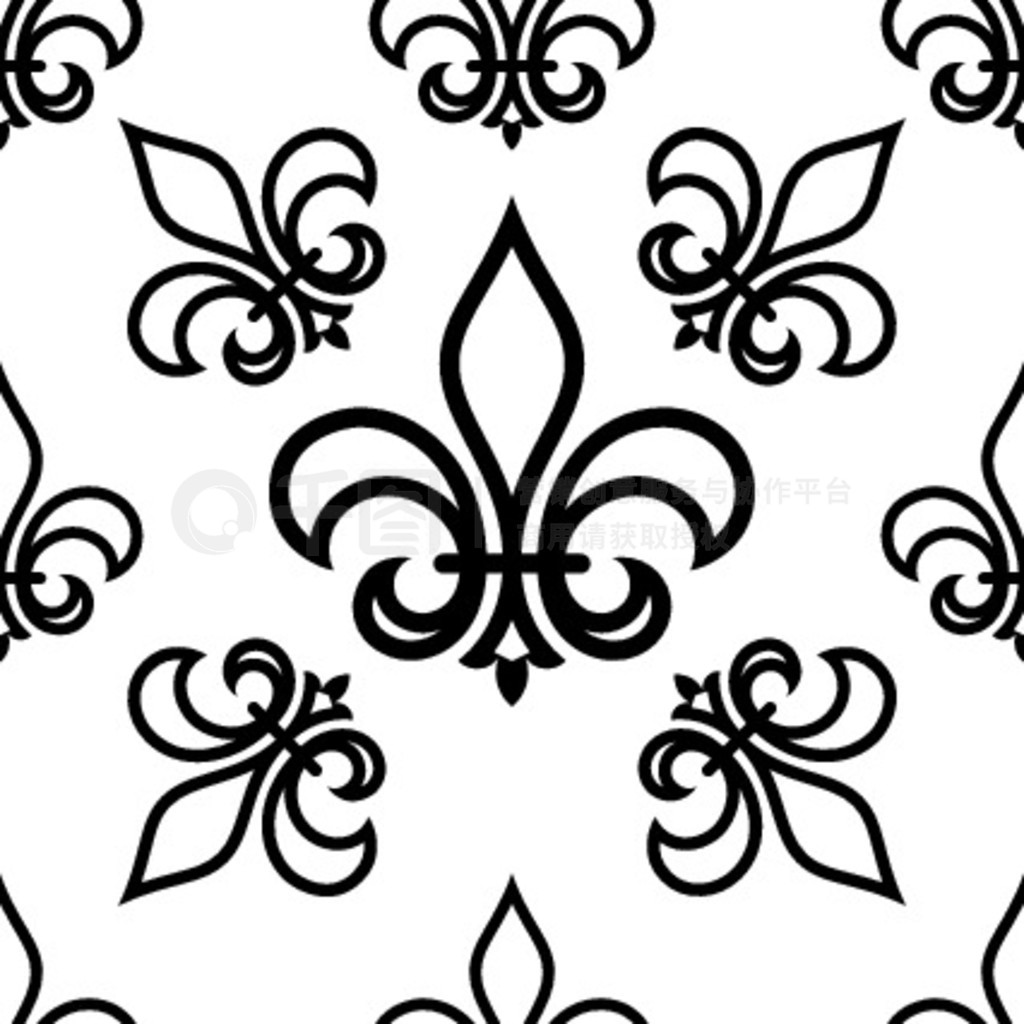 Fleur De Lis ޷ͼFleur-De-Lys  Flower-De-Luceװηİٺʸͼ