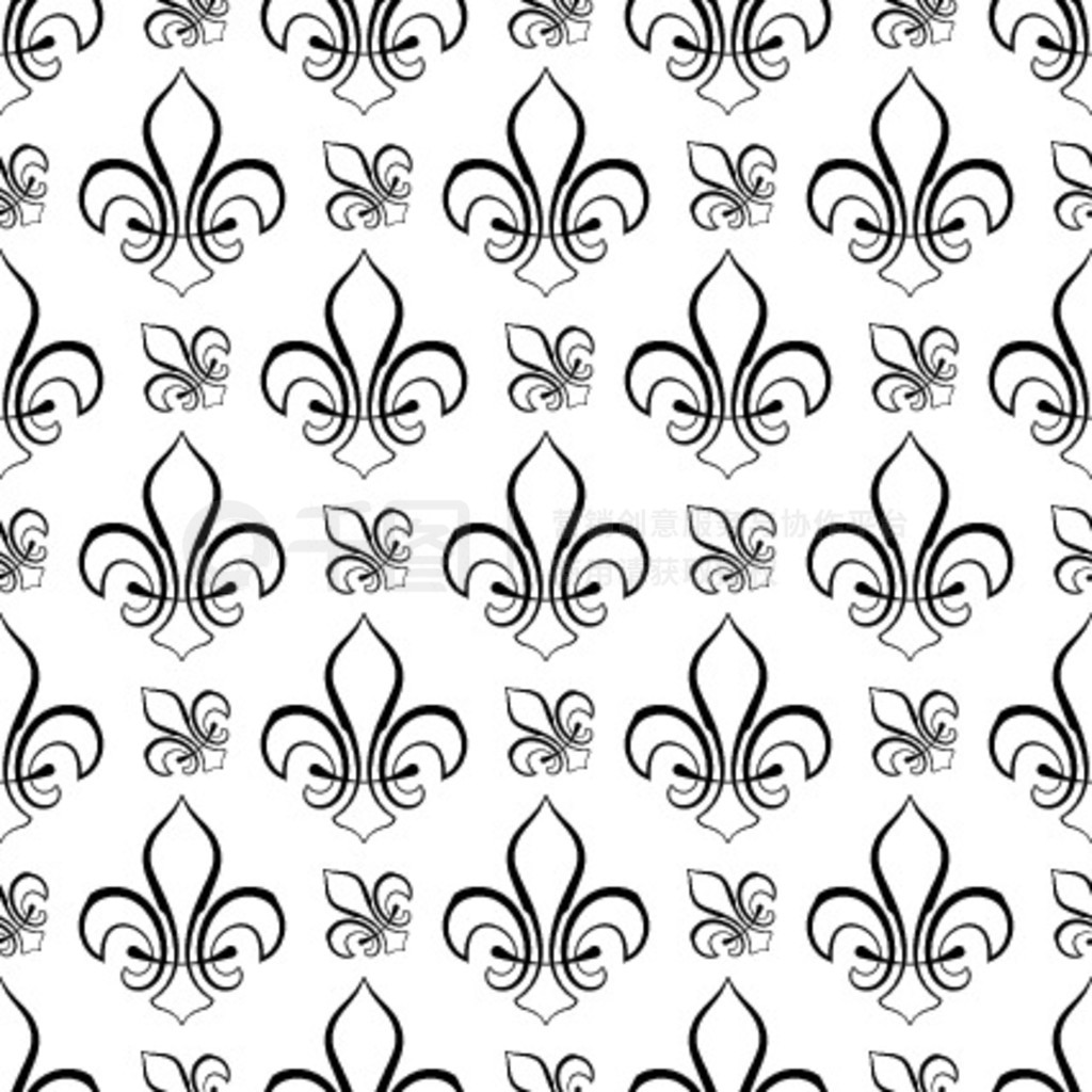 Fleur De Lis ޷ͼFleur-De-Lys  Flower-De-Luceװηİٺʸͼ