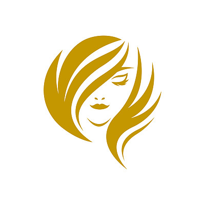 logo图片8875821理发店的美发师平面图标设置理发店和美容美发配件的