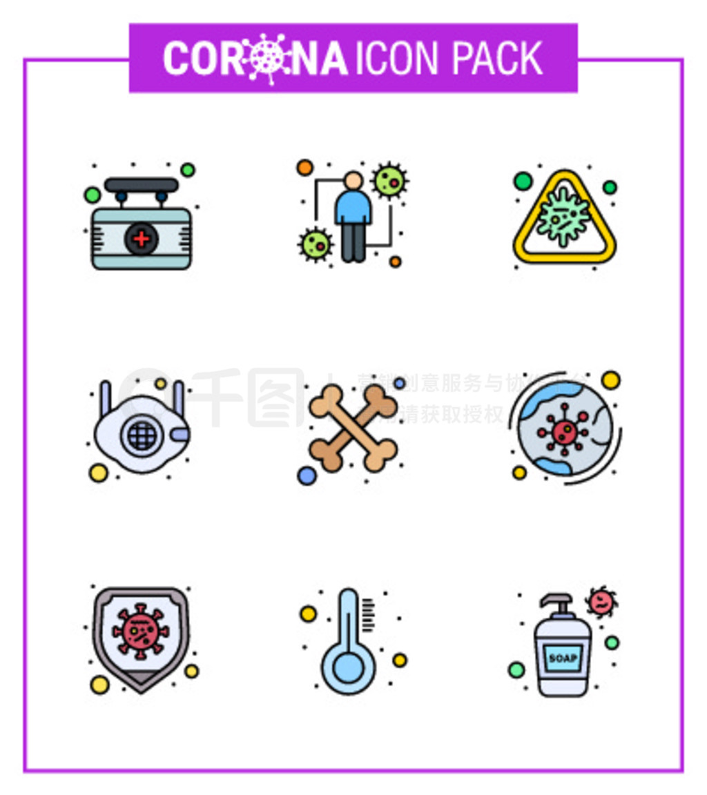 Covid-19CoronaVirus Pendamic 9ƽɫͼ꼯簲ȫߡ沿вCoronavirus 2019-novԪ