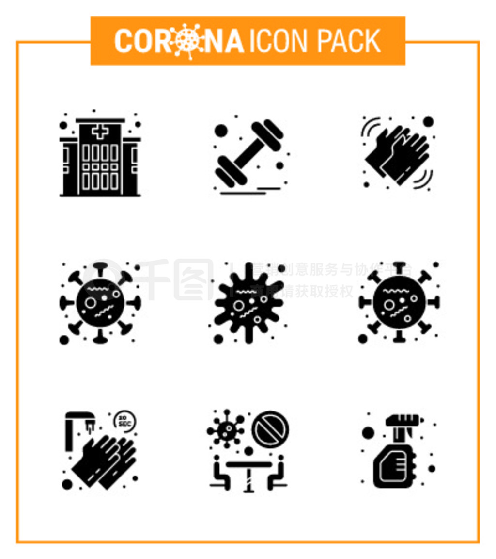 Covid-19CoronaVirus Pendamic 9κɫͼ꼯缲вҽѧ״Coronavirus 2019-novýԪ