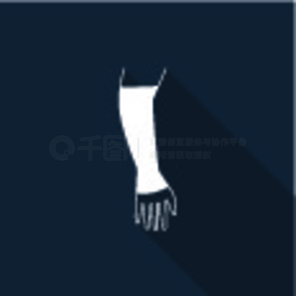 PPE Icon.Wear Tackle Hand Symbol Isolate On Black Background, Vector Illustration