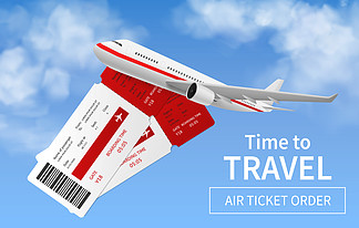 航班横幅。现实飞机在天空国际运输、旅行外国度假、快递空运、在线机票预订航班促销服务<i>矢</i><i>量</i> 3d <i>海</i><i>报</i>与复制空间。航班横幅。现实飞机在天空国际运输、旅游国外度假、快递、在线机票预订航班促销服务<i>矢</i><i>量</i><i>海</i><i>报</i>与复