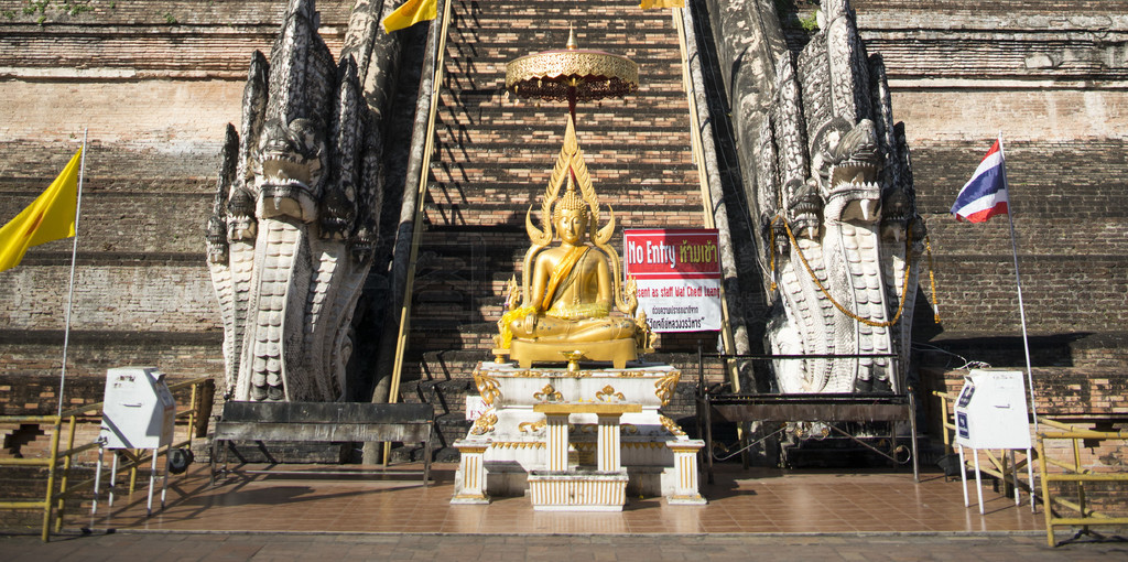 ̩е Wat chedi Luang ̩.. ASIA THAILAND CHIANG WAT CHEDI LUANG