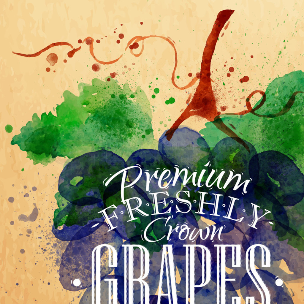 Poster grapes