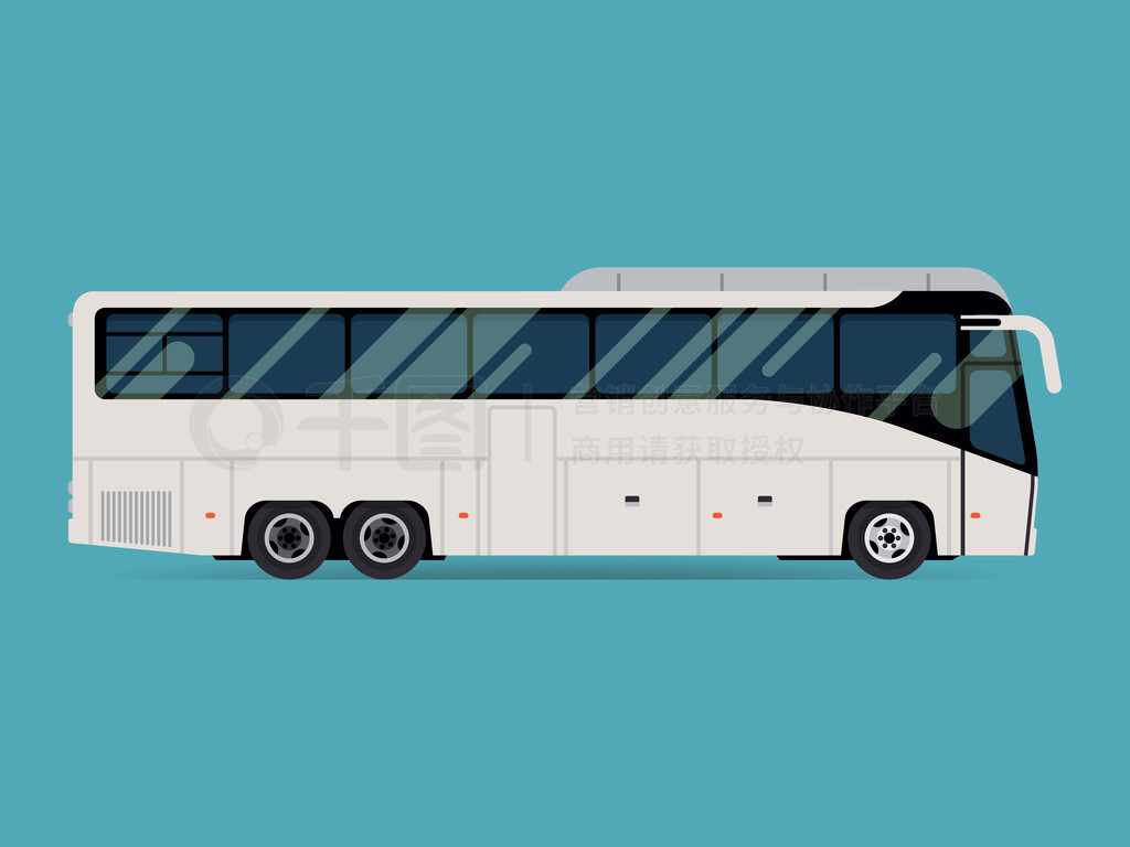 Tourist coach bus