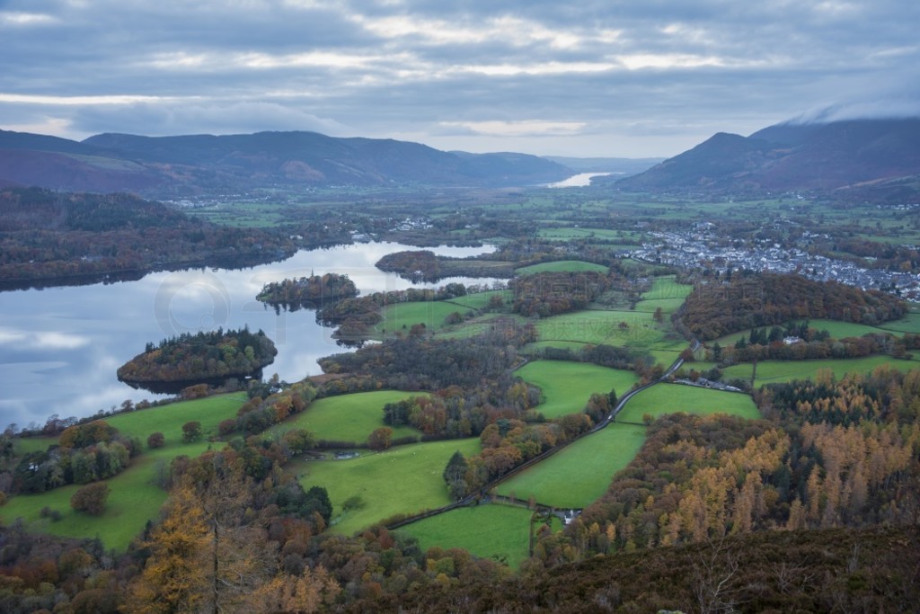 Ӻ (Walla Crag) ʷʫ＾ۣغ (Derwentwater)˹ (Catbells) Զɽɫʺ͹˾̾