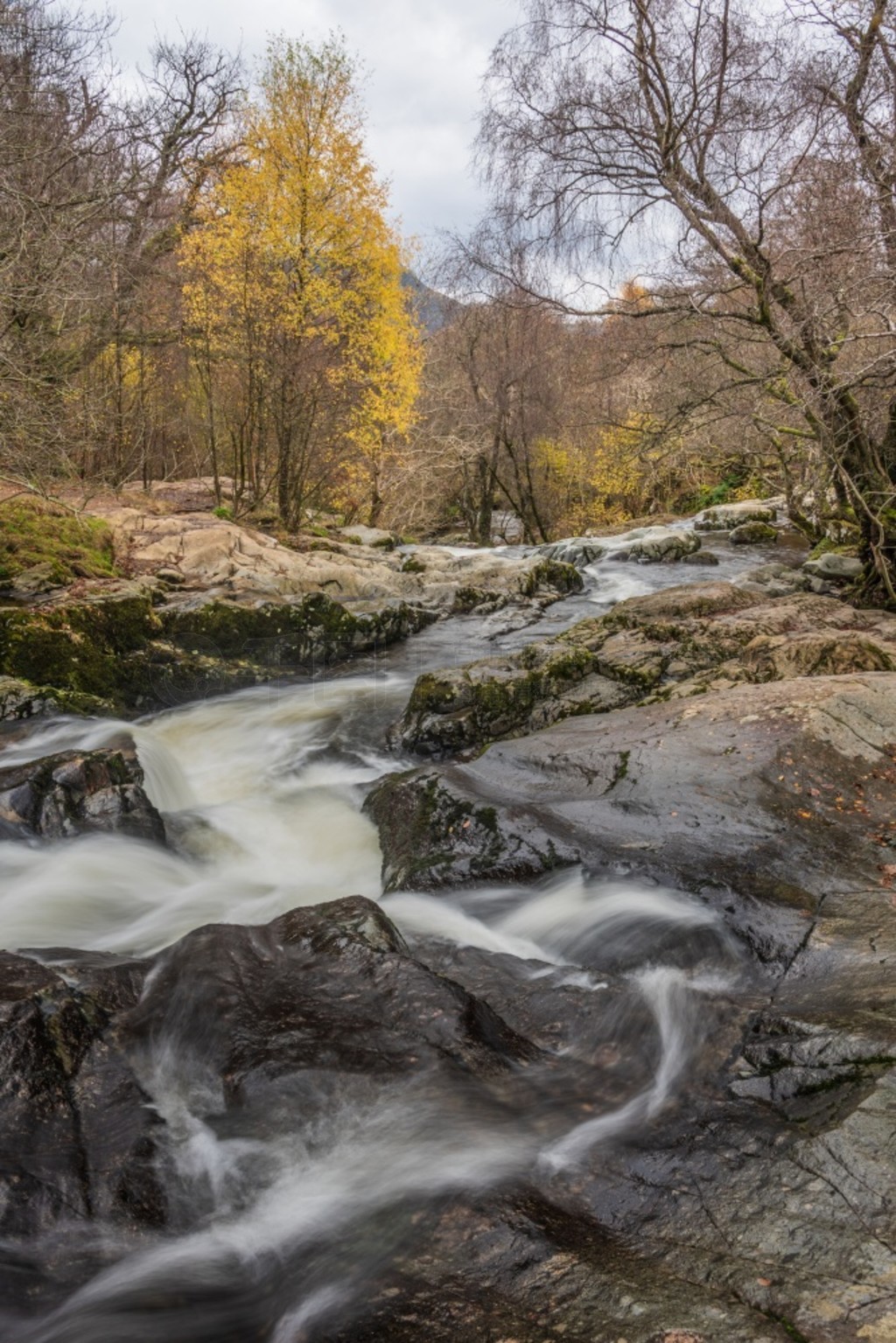 ˹ٲ (Aira Force Upper Falls) ɫͷ׵＾չʾгֳʷʫľͼ