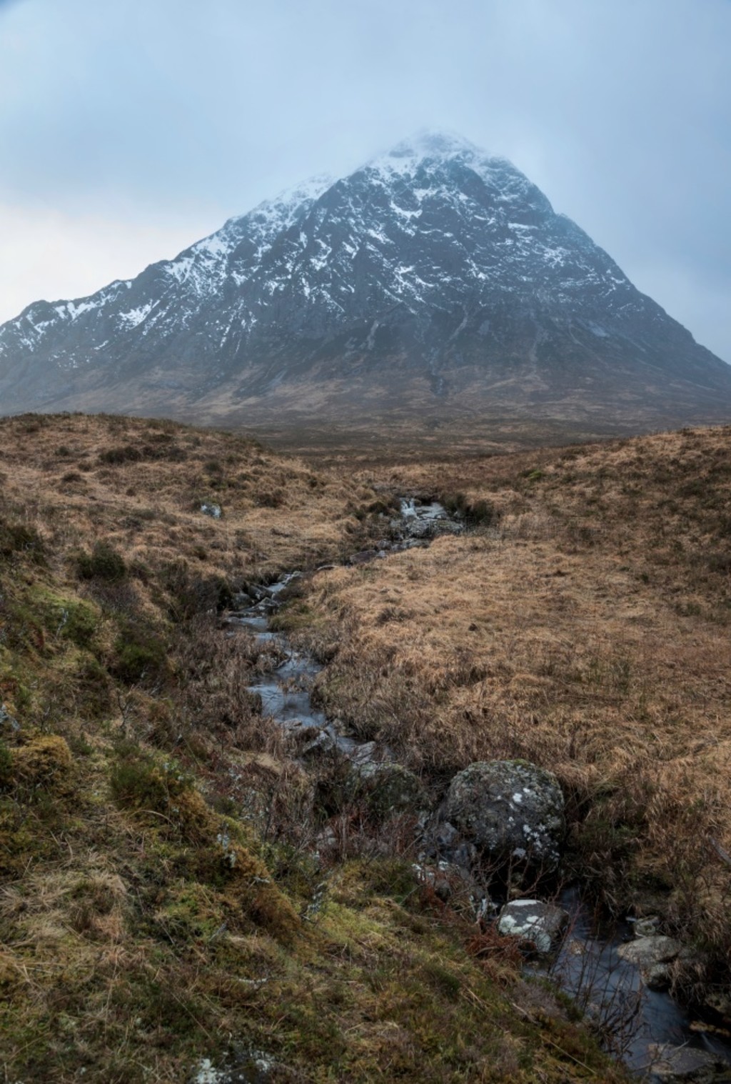 ոߵ Stob Dearg Buachaille Etive Mor ɽͰѩɽ羰Ф