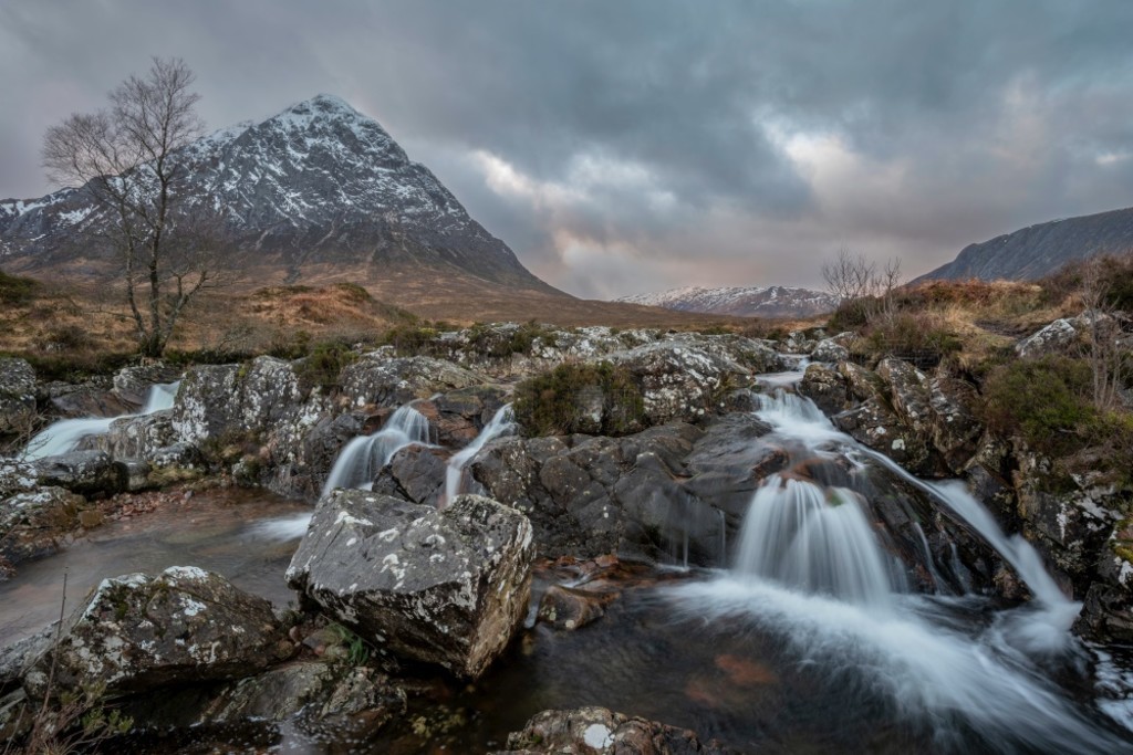 ոߵ Stob Dearg Buachaille Etive Mor ־ɽ˾̾ΰ侰ۣǰ River Etive ٲ