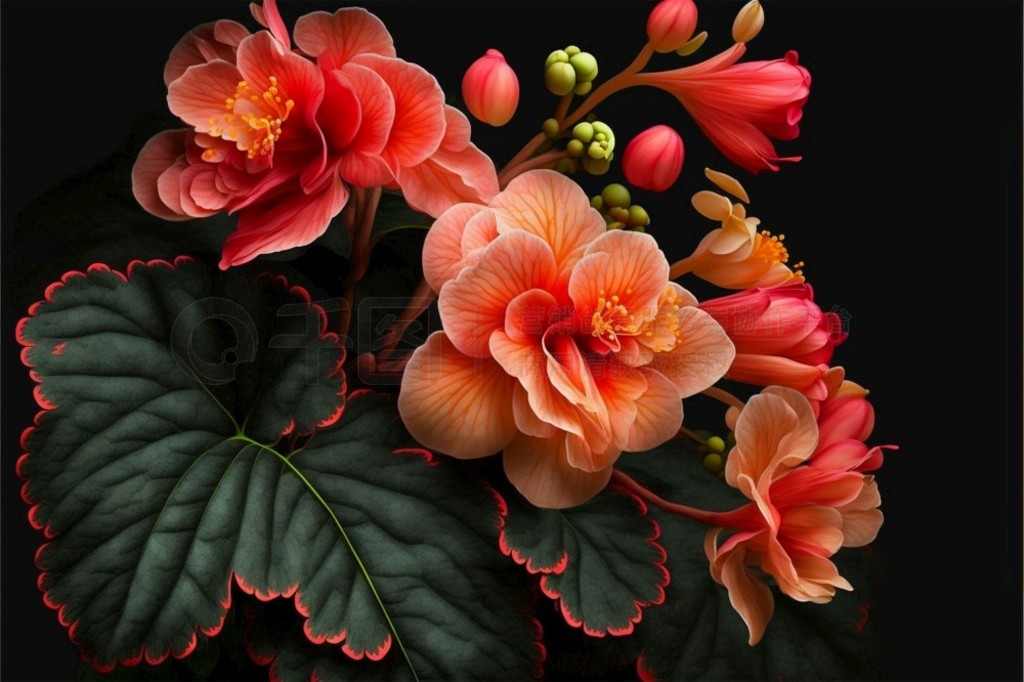 Elatior ﺣ (Begonia x hiemalis) ɫۺɫ