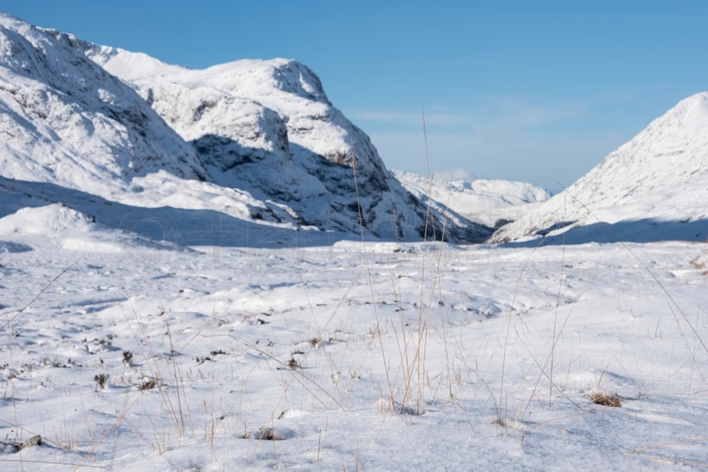 Ķͼ Glencoe Rannoch Moor ɽȣΧѩǵɽ