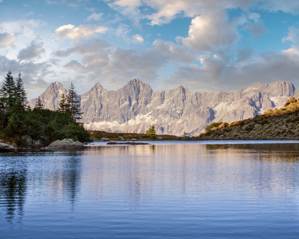 ＾ɽۡɽֺ峺͸ˮ͵Ӱ Spiegelsee  Mittersee  Mirror LakeReiteralmʩ̩ˣµ