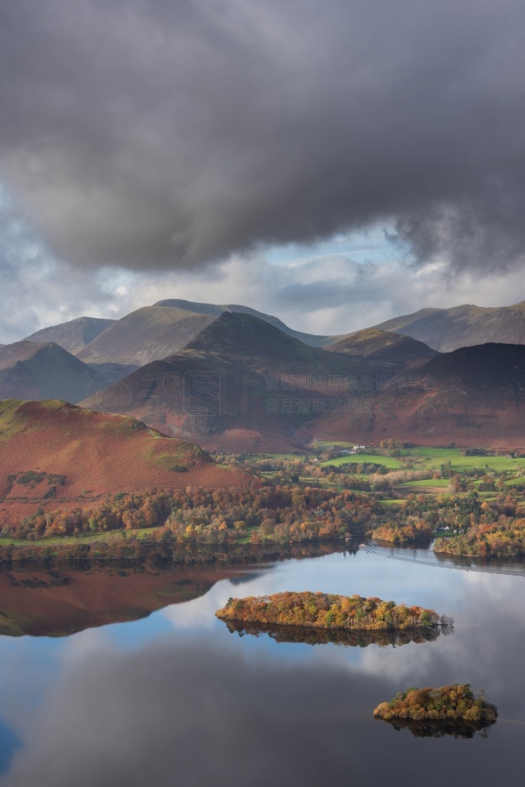 Ӻ (Walla Crag) ʷʫ＾ۣغ (Derwentwater)˹ (Catbells) Զɽɫʺ͹˾̾